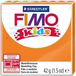 Fimo Kids boetseerklei 42g Oranje - 4