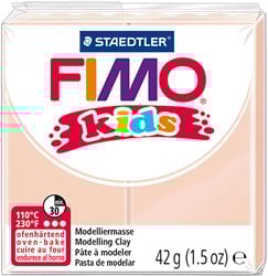 Fimo Kids boetseerklei 42g Perzik - 43