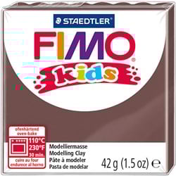 Fimo Kids boetseerklei 42g Bruin - 7