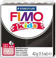 Fimo pâte à modeler noire - pâte à cuire au four pour enfants 42g