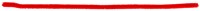 Creativ Company chenille draad rood 30cm 50 stuks knutselmateriaal-3