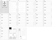 Creativ Company pages planner bullet journal A5 7 feuilles papier-2