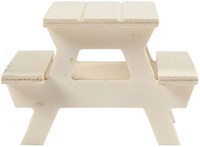 Creativ Company houten picknicktafel mini decoratie speelgoed-3