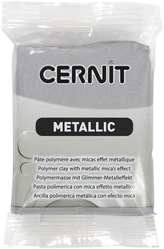 Creativ Company pâte à modeler argent - pâte à cuire au four 56 grammes