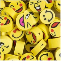 Creativ Company kralen set smiley - kleurrijke figuurkralen 60 stuks-3