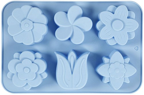 Creativ Company moule à fleurs en silicone 60x75 mm pour loisirs créatifs-3