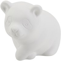 Creativ Company terracotta spaarpot panda - creatieve dierenspaarpot 6 stuks