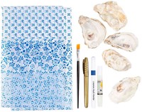 Creativ Company hobbyset decoupage oesterschelpen blauw knutselpakket-2