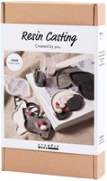 Creativ Company kit créatif moulage résine coquillages noir-blanc coffret créatif-2