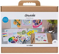 Creativ Company kit de démarrage peinture gouache pour enfants et adultes
