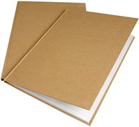 Creativ Company cahier A4 ligné papier naturel 80 feuilles-2