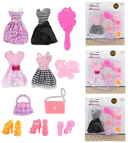 Blister kleding voor tienerpop 08415Z