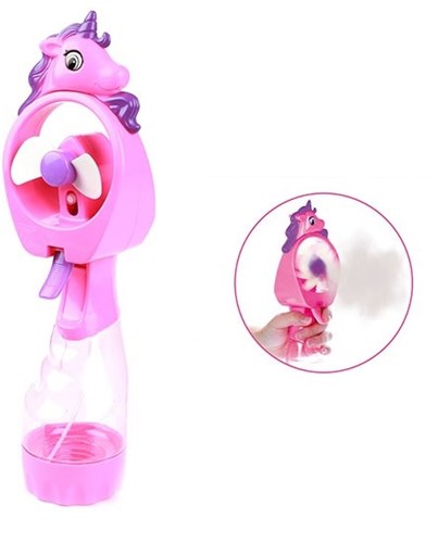 Toi-Toys eenhoorn handventilator met sproeier - kleurrijk speelgoed