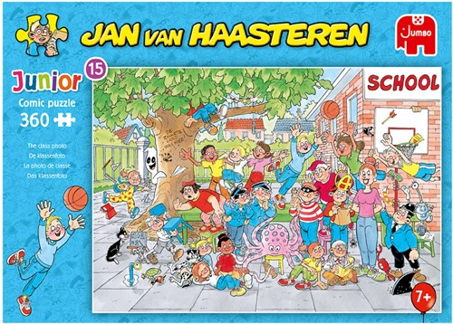 Jumbo puzzel Jan van Haasteren Junior klassenfoto 360 stukjes kinderen-3