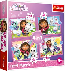 Trefl Trefl 4in1M - Gabby's adventures / Universal Gabby's Dollhou