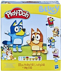 Hasbro Play-Doh Bluey verkleed speelset met 11 potten klei