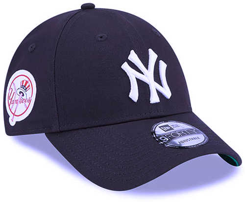 New Era Essential Baseball Cap 9Forty New York Yankees Pet Heren en Kinderen - Donkerblauw