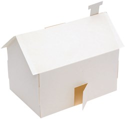 3D Papieren Vouw Huizen, Set van 20