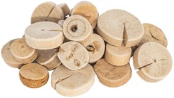 Colorations - Houtschijfjes Rond, 1kg