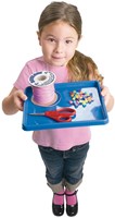 Colorations plateau de bricolage lot de 12 - plateaux colorés pour enfants-2