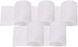 Colorations rouleau de plâtre jouet créatif 10cm x 3m, 5 pièces
