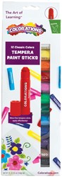 Colorations bâtons de peinture set - 12 couleurs peinture enfants