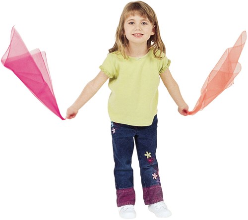 Colorations foulards de jonglage - 12 couleurs néon pour enfants-3