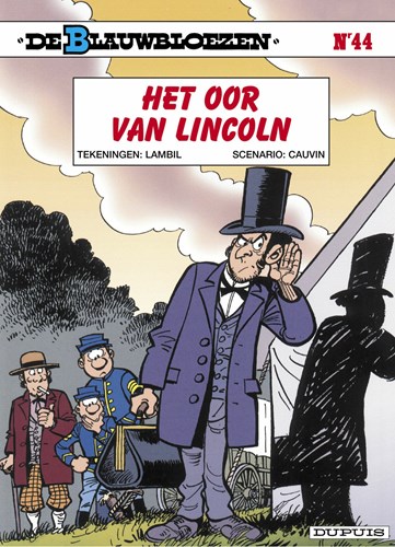 Standaard stripboek De Blauwbloezen 44 Het oor van Lincoln avontuur