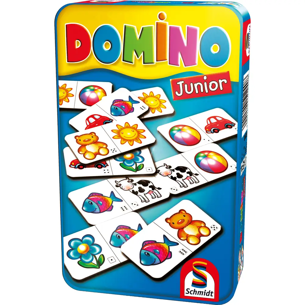 Schmidt Domino Junior bordspel - kleurrijk dominospel voor kinderen
