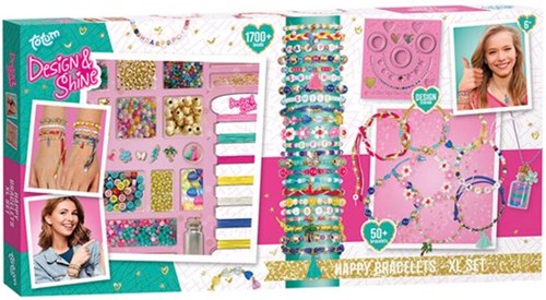 Totum coffret bracelets XL création bijoux Design & Shine 1700 perles