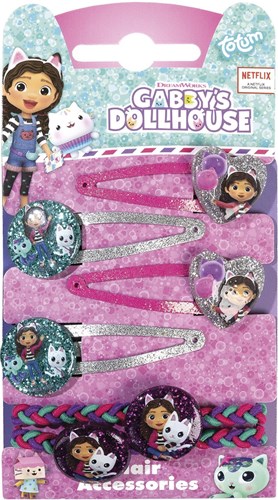 Totum accessoires cheveux Gabby's Dollhouse barrettes et élastiques beauté enfants