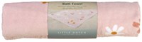 van der Meulen strandlaken Little Dutch Flowers katoen 60x120cm multicolour