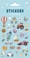 Little Dutch feuilles d'autocollants Jim & Friends - jouet créatif pour enfants