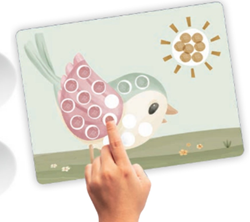 Little Dutch set de peinture au doigt Fairy Garden - kit créatif pour enfants
