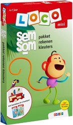 Loco Mini coffret éducatif de calcul pour maternelle avec livrets d'activités