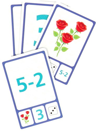 Zwijsen jeu de cartes Rompompom éducatif 4+ apprendre à compter-2