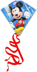 Eolo cerf-volant enfant Mickey Mouse avec cadre en fibre de verre