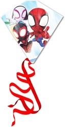 Eolo cerf-volant Spiderman cerf-volant enfant avec poignée et ligne