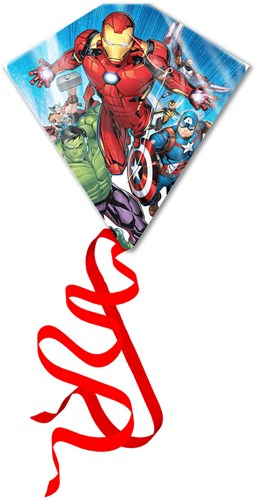 Eolo cerf-volant Marvel Avengers cerf-volant enfant avec poignée et ligne