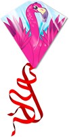 Kites Ready2Fly vlieger flamingo - kleurrijke kindervlieger roze-2