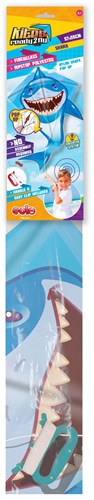 Kites Ready2Fly Pop-up vlieger haai 80x56cm stevig nylon speelgoed