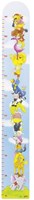 Goki toise - règle de croissance en bois pyramide d’animaux pour chambre d’enfant