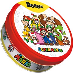 Dobble Super Mario jeu de cartes - Jeu de rapidité et d'observation familial