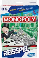 Hasbro Monopoly reisspel - compact bordspel voor onderweg