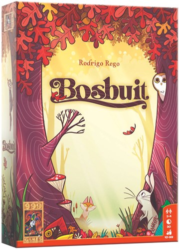 Bosbuit avonturenspel - strategisch bordspel voor het gezin