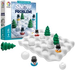 Snow Problem denkspel voor kinderen en volwassenen - breinbreker puzzelspel