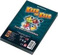 999 Games scoreblokken Keer op Keer dobbelspel twee stuks Level 1-2