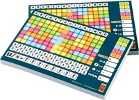 999 Games scoreblokken Keer op Keer dobbelspel twee stuks Level 1-3
