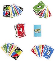 Fisher-Price jeu de cartes UNO Teams jeu familial édition travail d'équipe-2