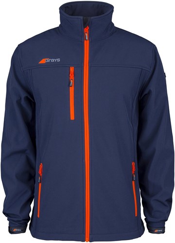 Grays hockey jas Radius Soft Shell jongens donkerblauw maat 152-2